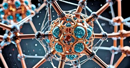 Abstract Model of a Molecule: Digital Technologies in Genetic Engineering with HUD Elements