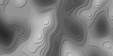 Abstract luxury multicolor modern 3d papercut background. Minimal abstract vector wave carve diamond topography line circle creative topography map circle and wave line smooth multilayer pattern.