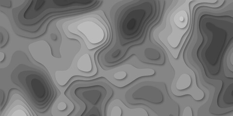 Abstract luxury multicolor modern 3d papercut background. Minimal abstract vector wave carve diamond topography line circle creative topography map circle and wave line smooth multilayer pattern.