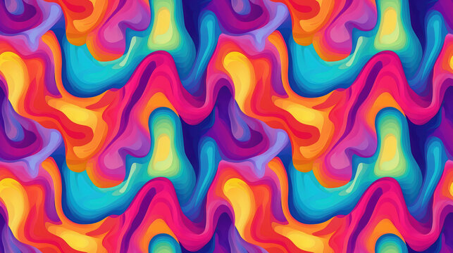 Vibrant multicolored abstract pattern creating a harmonious backdrop for presentations and designs suitable for websites print materials and promotional items