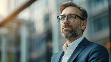 Fototapeta premium A wealth management advisor guiding clients through strategies to accelerate wealth growth, using cutting-edge financial tools.