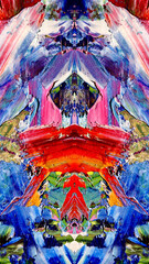 Abstract art background . Hand painting artwork . Canvas .