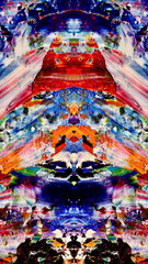 Abstract art background . Hand painting artwork . Canvas .