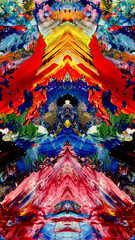 Abstract art background . Hand painting artwork . Canvas .