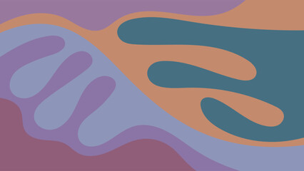 ABSTRACT BACKGROUND COLORFUL WITH HAND DRAWN SHAPES FLAT WITH LINE DESIGN VECTOR TEMPLATE FOR WALLPAPER, COVER DESIGN, HOMEPAGE DESIGN