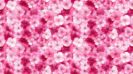 Fototapeta premium Cute watercolor flower pattern in a seamless ditsy print design perfect for fabric or wallpaper applications