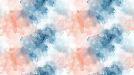 Fototapeta premium Seamless texture pattern featuring soft pastel watercolor hues ideal for fabric design and backgrounds