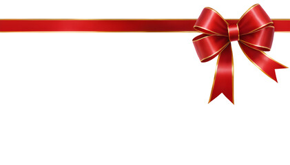 red ribbon bow is the perfect decoration for a celebration png