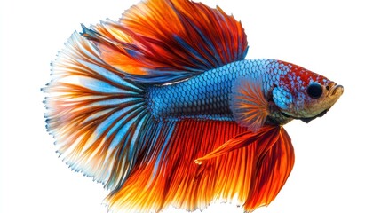 Colorful Siamese Fighting Fish