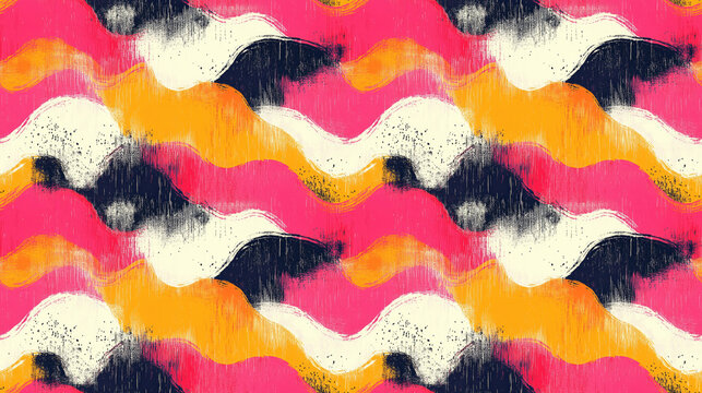 Beautiful abstract seamless pattern with textured background ideal for graphic design wrapping paper and trendy wallpaper for posters cards invitations