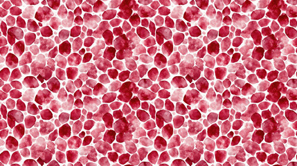 Obraz premium Seamless watercolor pattern featuring wine red symmetrical kaleidoscope design ideal for elegant backgrounds and decorative applications