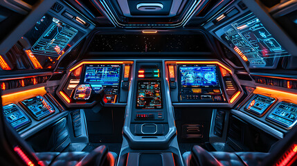 control panel of a car