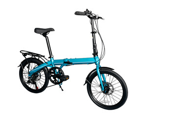 Fototapeta premium Folding compact bike.