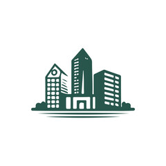 Fototapeta premium Building Logo Illustrations
