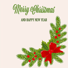 Christmas flowers. A vibrant holiday wreath featuring red poinsettias, green leaves, and white berries arranged for festive decoration during winter