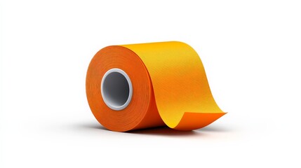 Vibrant Orange Tape Roll 