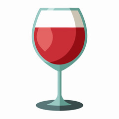 glass of red wine