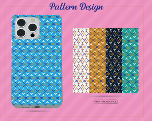 Simple straight line stripes of different design shapes.