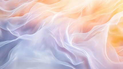 Fototapeta premium Soft Pastel Flowing Abstract Background Design