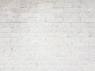 White brick wall texture background.