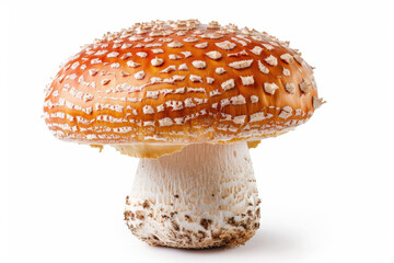 Obraz premium fresh mushroom isolated on white background