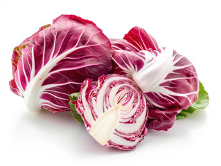 Obraz premium radicchio isolated on white background