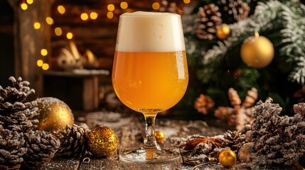 Seasonal Lagers: Feature seasonal lagers (like summer or winter brews) in themed settings.