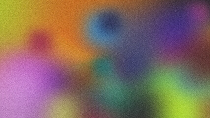 Smooth Gradient Poster with Subtle Grainy Texture for Artwork, Modern Gradient with Vibrant Colors and Grainy Noise for Posters