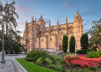 Fototapeta premium New Cathedral of Salamanca, Spain 