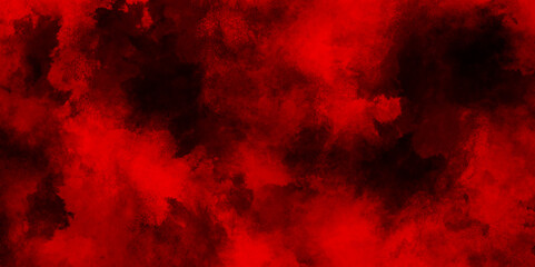 Liquid smoke rising mist or smog brush effect grunge texture, Abstract grainy and grunge Smoke Like Clouds, red and black smoke texture with clouds, grunge Red steam on a black background.