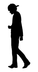 Man Silhouette Illustration