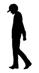 Man Silhouette Illustration