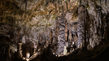 inside the cave