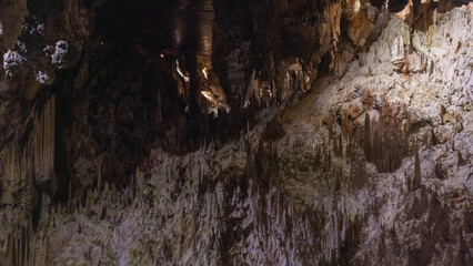 background of a cave