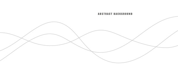 Abstract wavy line art background.