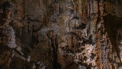 inside the cave