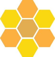 Hexagon Cell Honey