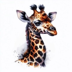 Naklejka premium Giraffen Tattoo