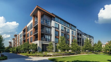 Fototapeta premium Real estate investment can contribute to community development, urban regeneration, and economic growth