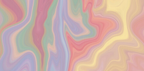Obraz premium Abstract colorful Acrylic pour Liquid marble surfaces Design. multicolor paint mix swirl liquid marble background, Colorful marble background for decoration, swirls of colorful paint liquid.
