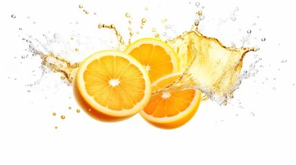 Citrus Juice Burst in 4K