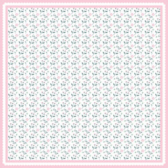 Pastel sweet flower floral hijab scarf design