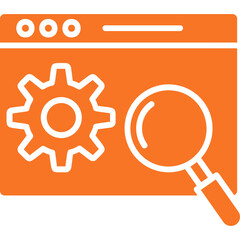 Analytical Vector Icon Design
