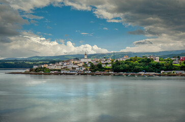 Obraz premium Ribadeo is a Spanish municipality, located in the northeastern corner of Galicia, in the province of Lugo, on the border with the Principality of Asturias.