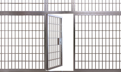 Open jail cell door