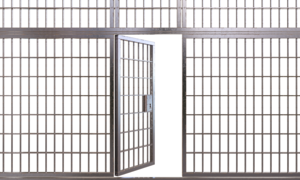 Open jail cell door
