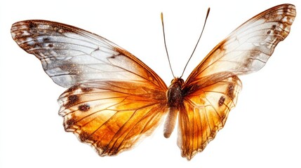 Fototapeta premium butterfly isolated on white