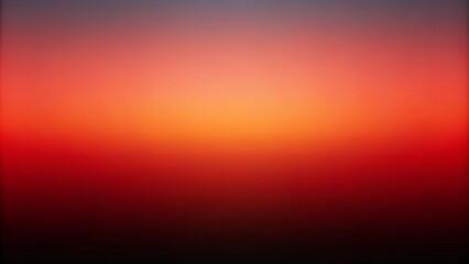 Naklejka premium A minimalist background with a smooth gradient blending from soft orange to light red, enhanced by a subtle blur effect for a gentle and calming feel