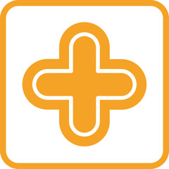 Plus Sign Vector Icon