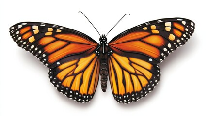 Fototapeta premium butterfly isolated on white